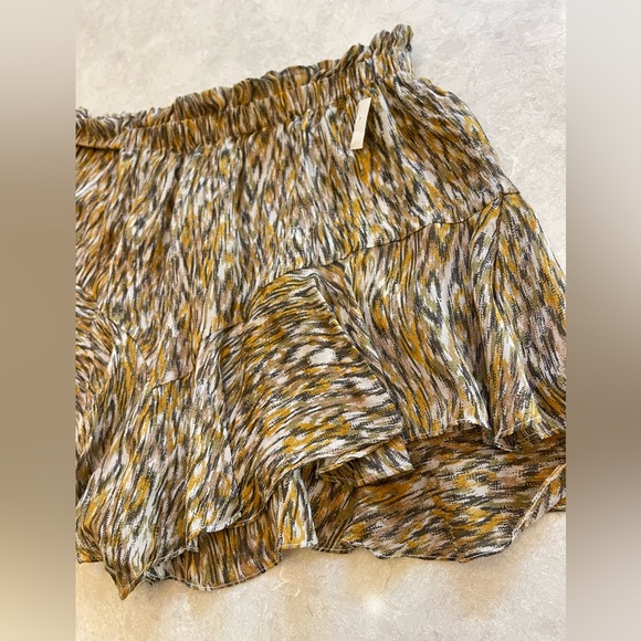 ISABEL MARANT ÉTOILE Sornel Skirt In Khaki Size 38 - Picture 9 of 13